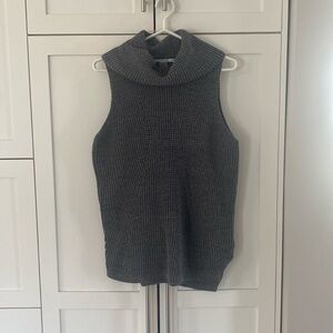 Max Studio Cowl Neck Sleeveless Swea